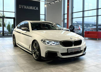 BMW M550i 4.4 V8 462KM automat xdrive 2018 r., 59tys.km przebiegu, serwiso… na sprzedaż  Myślenice