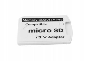 Używany, Adapter MicroSD do PS Vita SD2Vita v.5.0 SLIM FAT na sprzedaż  Zamość