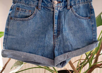 Jeansowe spodenki / szorty Pull&amp;Bear r. S, używany na sprzedaż  Wronki