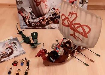 Lego Vikings 7018 duży statek z pudełkiem na sprzedaż  Katowice