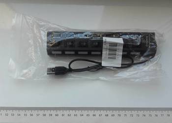 Hub USB 2.0 z przełącznikami, rozdzielacz USB 2.0 na 7 portó, używany na sprzedaż  Bydgoszcz