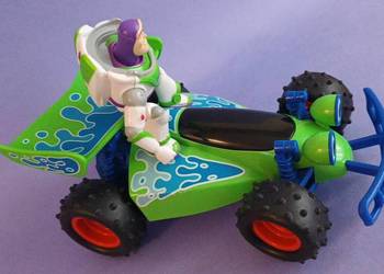 Toy Story - 4 RC Buggy i Buzz Astral , używany , brak pilota, używany na sprzedaż  Kraków