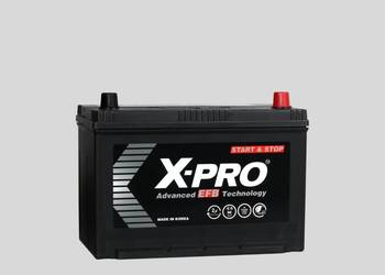Używany, Akumulator X-PRO EFB 80Ah 800A EN Japan P+, DARMOWY DOWÓZ! na sprzedaż  Łódź