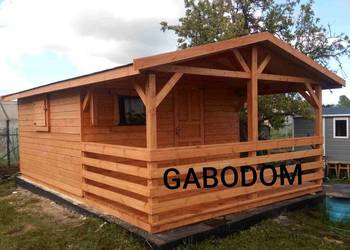 Domek drewniany 24m2  montaż i dojazd w cenie na sprzedaż  Pruszcz Gdański