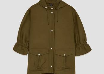 Zara parka kurtka narzuta płaszcz khaki h&amp;m mohito mango S na sprzedaż  Kielce