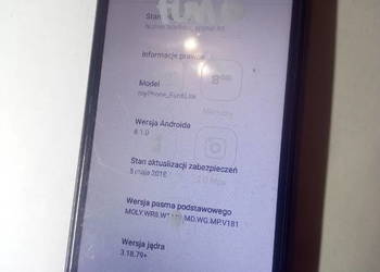 Używany, ekran digitizer lcd MYPHONE FUN 6 LITE dotyk na sprzedaż  Sandomierz