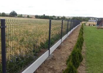 Używany, Montaz ogrodzen panelowe palisadowe wraz z materialami na sprzedaż  Tomaszów Lubelski