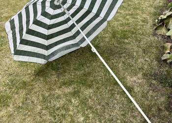 Używany, Duzy Parasol ogrodowy plazowy parasolka 150 cm na sprzedaż  Płock
