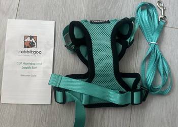 Używany, Nowe szelki + smycz Rabbitgoo dla kota lub małego psa na sprzedaż  Koszalin