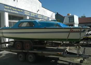 łódź kadłubowa 6,5m z przyczepą dokumenty lekka na sprzedaż  Gubin