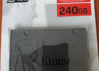 Dysk Kingston SATA3 A400 240GB 500MB/s SSD 7mm Nowy na sprzedaż  Lublin
