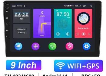 Radio sam. Android 9 Cali GPS Navi 2 DIN WiFi Bluetooth na sprzedaż  Aleksandrów Łódzki