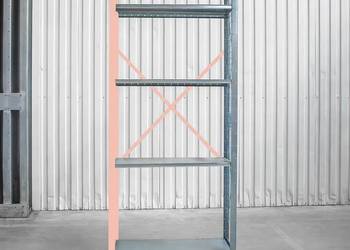 Regał DEXION 4-Półkowy H-247x102x40 cm Moduł Dostawny z Siatką na sprzedaż  Chmielów