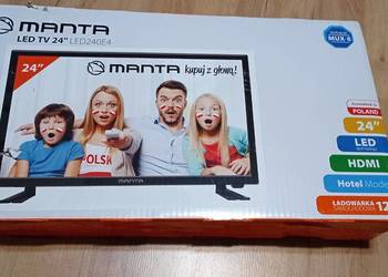 Telewizor  MANTA  24 cale  LED jak nowy na sprzedaż  Radom