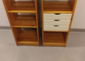 regał IKEA LEKSVIK-drewno-komoda HEMNES-drewno na sprzedaż  Warszawa