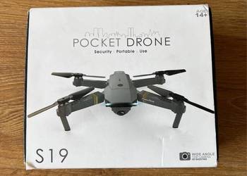 Pocket Drone S19 720P WIFI HD cam CF 2.4GHz na sprzedaż  Łódź