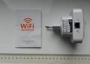 Bezprzewodowy wzmacniacz sygnału WIFI, 230V, RJ45, WPS, 2,4G na sprzedaż  Bydgoszcz