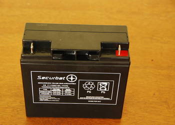 Akumulator Securbat CB 17-12 SB (12V, 17 Ah) do kosiarki skutera łodzi na sprzedaż  Warszawa