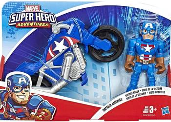 Figurka Kapitan Ameryka Motocykl Pojazd AVENGERS Super Hero, używany na sprzedaż  Mogilany