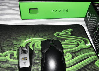 Razer Viper Ultimate (modyfikowana) i podkładka Razer Goliat na sprzedaż  Warszawa