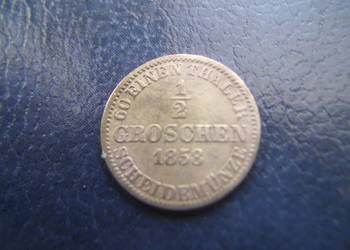 Stare monety 1/2 grosza 1878 Hanower Niemcy srebro na sprzedaż  Lesko