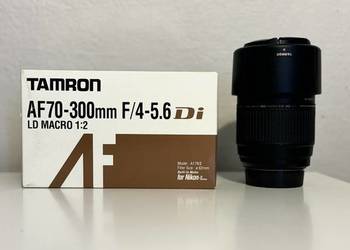Tamron AF 70-300 mm f/4-5.6 Di LD Macro Obiektyw na sprzedaż  Hrubieszów