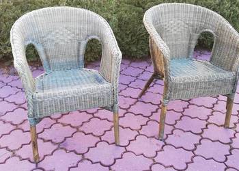 Fotel rattanowy wiklinowy ogrodowy krzesło na taras balkon na sprzedaż  Garwolin