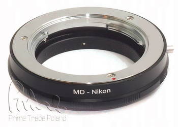 Używany, Adapter Minolta MD na Nikon AI do zdjęć makro na sprzedaż  Warszawa