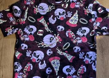 Używany, Unikalna mroczna koszulka Cropp size M na sprzedaż  Żory