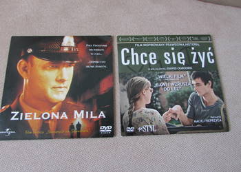 DVD zielona mila, chce się żyć na sprzedaż  Kraków