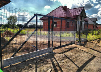Brama przesuwna 1,70m panele furtki bramy gabiony montaż na sprzedaż  Toruń