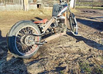 Używany, Projekt do dokończenia rama pod silnik wsk chopper sam na sprzedaż  Krosno Odrzańskie