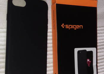 Etui Spigen Liquid Crystal Iphone 7 Matte Black na sprzedaż  Strzelce Krajeńskie