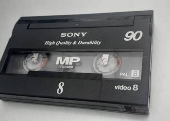 Kaseta SONY VIDEO 8,MP Standard,90, na sprzedaż  Tuszkowo
