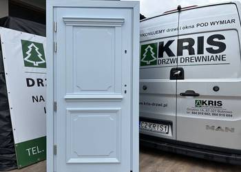 Drzwi  Angielskie DREWNIANE korony NAKAŻDY WYMIAR, używany na sprzedaż  Poznań