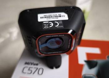Używany, Rejestrator MiVue C570 Sony Starvis Sensor FullHD GPS
+karta MicroSD 64GB na sprzedaż  Krzeszowice