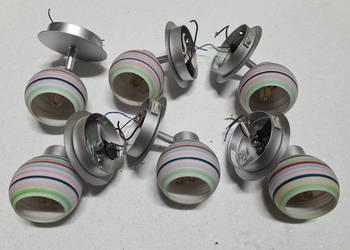 Używany, Lampy ścienne kule Massive z żarówką led - 6 szt. na sprzedaż  Świętochłowice