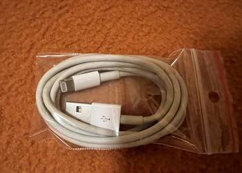 Używany, Kabel Lightning # ORYGINALNY # 8 pin # 1m # Apple! na sprzedaż  Łódź