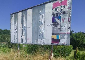 Tablica reklamowa jednostronna wolnostojąca Billboard 12 m2, używany na sprzedaż  Chrzanów