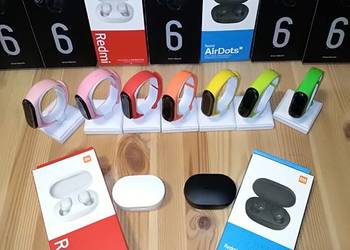 Smartband M6 plus Słuchawki AirDots S / AirDots 2, używany na sprzedaż  Ożarów Mazowiecki
