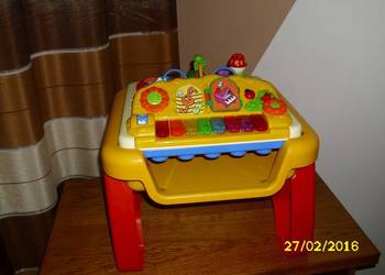 Zabawka 3w1 Stolik edukacyjno-muzyczny firmy CHICCO stan ide, używany na sprzedaż  Radom