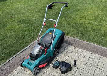 Kosiarka akumulatorowa Bosch Rotak 43Li z koszem - 2855 na sprzedaż  Lubin