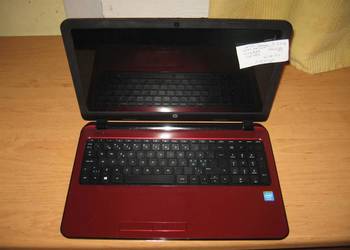 Nowy laptop HP 15.6 calal led ips hdmi usb3.0 win 10 czerwon na sprzedaż  Częstochowa