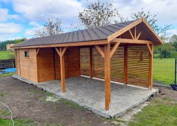 Drewniana altana - konstrukcja ogrodowa na zamówienie na sprzedaż  Rzeszów