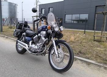 Używany, Piękna Yamaha Virago 535 1wł 1999r 31tys Aerograf Pełny Serwis ASO na sprzedaż  Pabianice