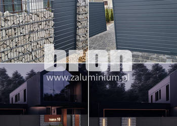 BRON Nowoczesne ogrodzenia aluminiowe - producent na sprzedaż  Warszawa