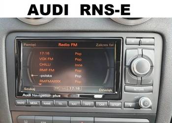 Polskie menu RNS-E Led Audi A4 B6 B7 A3 8P Seat Exeo na sprzedaż  Łódź