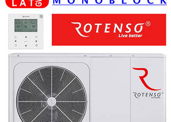 Pompa Ciepła Rotenso AQUAMI 12 kW Monoblok (380 V / 3 Fazy) na sprzedaż  Koszęcin