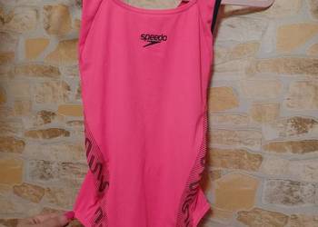 (36/S) Speedo/ Różowy strój kąpielowy z Londynu, Monokini, kostium, używany na sprzedaż  Kraków
