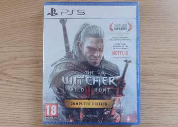 Wiedźmin 3 Dziki Gon Edycja Kompletna na Playstation 5 PS5 PL (nowa) na sprzedaż  Gdańsk
